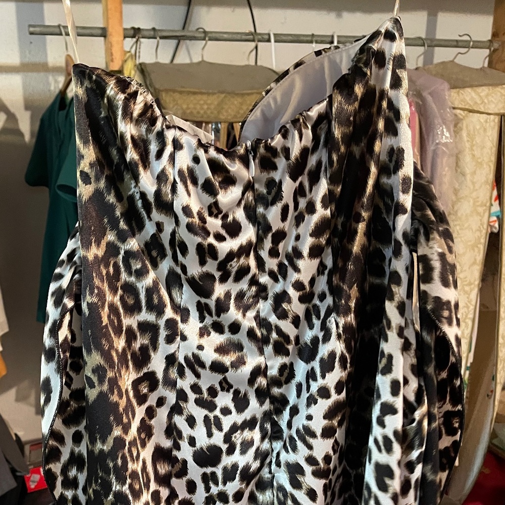 Animal Print Dress- size 9